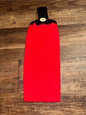 Red Hanging Kitchen Towel